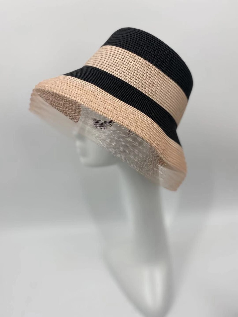 条纹渔夫帽
